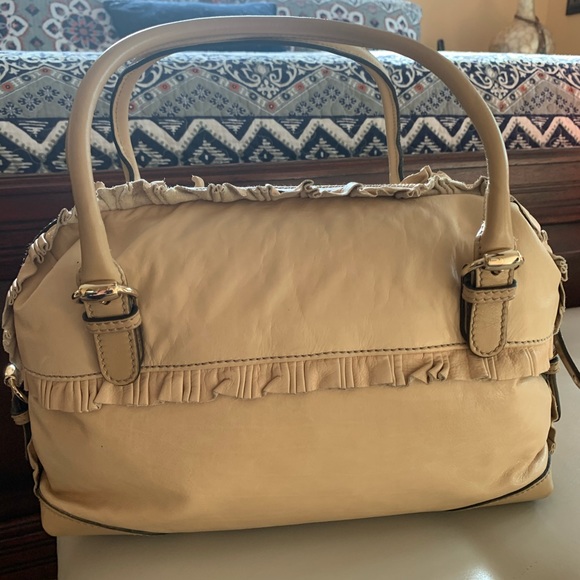 Gucci Boston Sabrina Ruffle Medium Beige - Picture 1 of 8